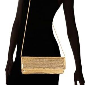 La Regale, Clutch with shoulder strap and small interior pocket.